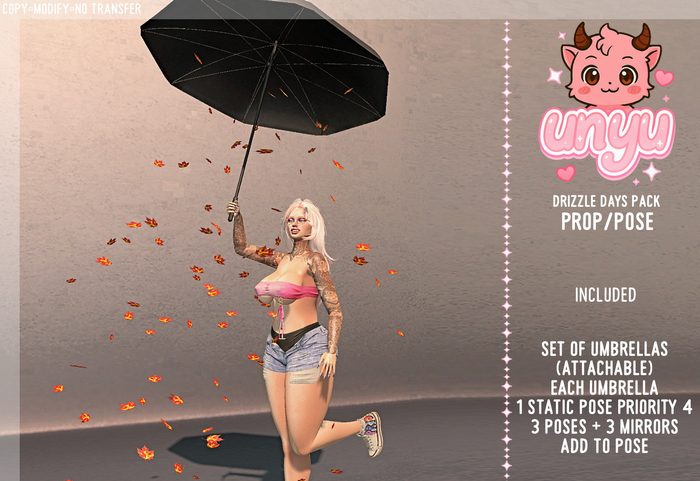 [unyu] Drizzle Days Pack