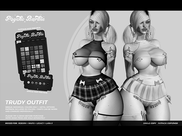 +PB+ Trudy Outfit - Fatpack DEMO