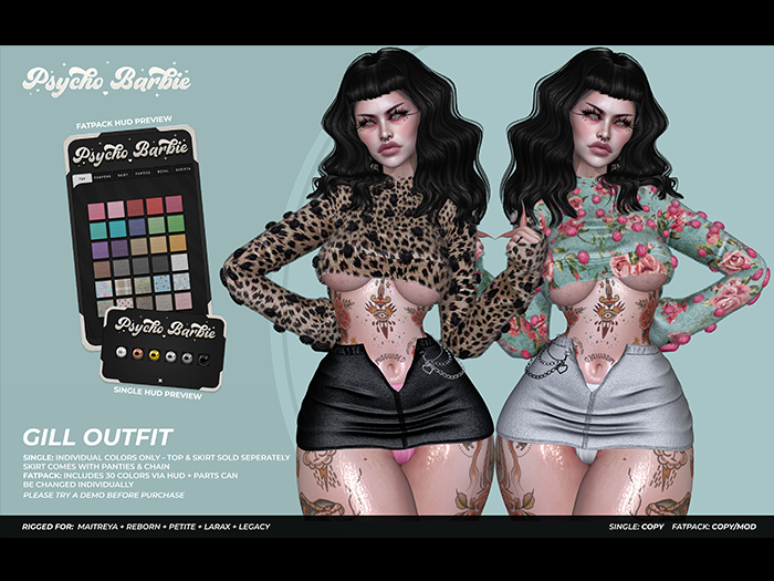 +PB+ Gill Outfit - Fatpack