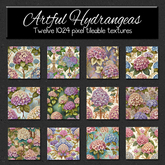 *Wallflowers* Artful Hydrangeas
