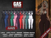 GAS [Monika Suit - 10 Colors Fatpack]