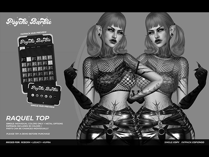 +PB+ Raquel Top - Fatpack DEMO