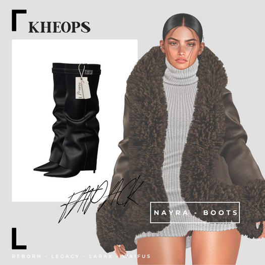 Kheops  /\ - NAYRA - BOOTS - FATPACK