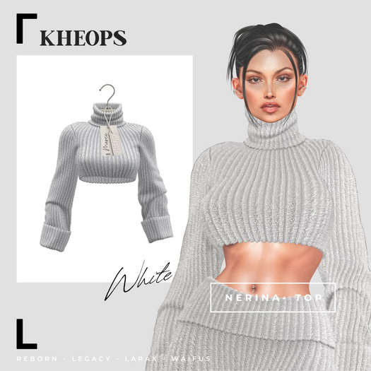 Kheops  /\ - NERINA - TOP - White