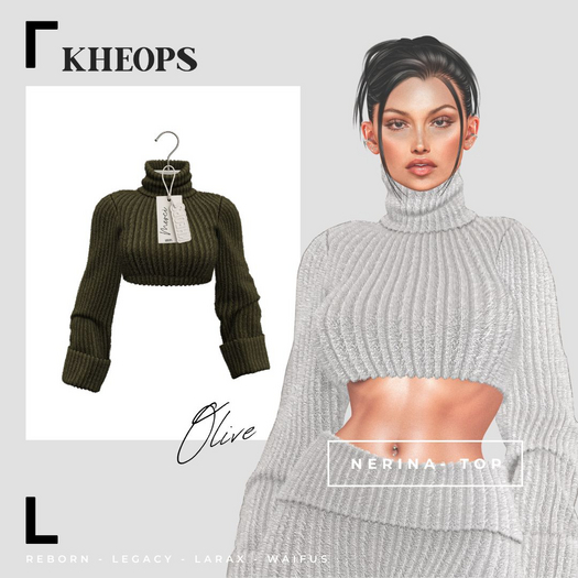 Kheops  /\ - NERINA - TOP - Olive