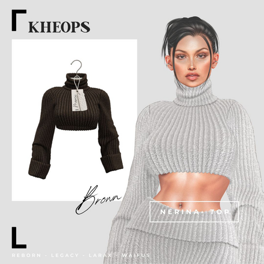 Kheops  /\ - NERINA - TOP - Brown