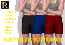 R&R Marky Shorts - RED - Legacy/Kario Flex and Fit/Jake/Gianni