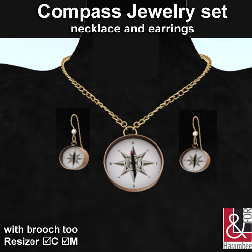 Compass Jewelry set*