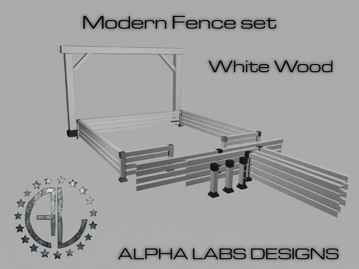 [AL] Modern Fence Set