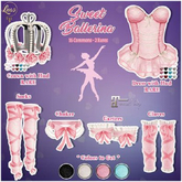 Luas Sweet Ballerina Socks Pink