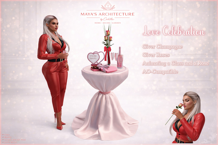 Mayas | Roses Giver | Champagne Giver | Roses in Vase | Frame Photo Heart | Heart Chocolate