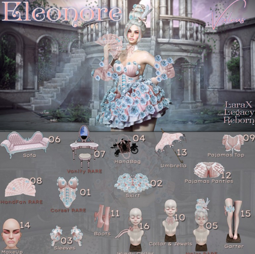 01 Vulnus Eleonore Duchess Corset RARE