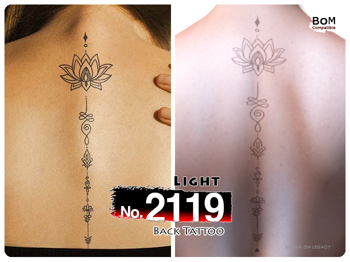 (Back Tattoo) No.2119 Light