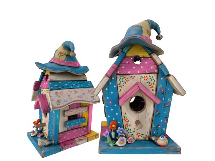 HB: Whimsy Birdhouse FuLL PERM