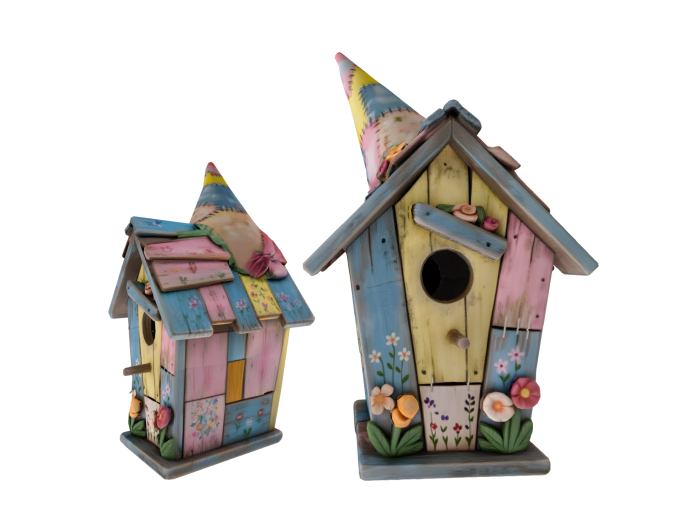 HB: Whimsy Birdhouse B FuLL PERM
