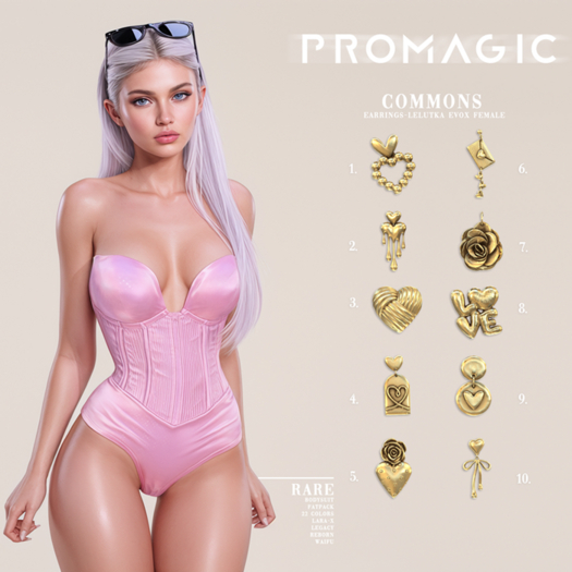 PROMAGIC Pratiksha Bodysuit-Fatpack - RARE