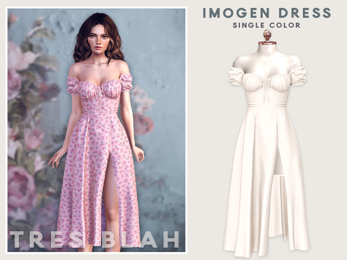 Tres Blah - Imogen  Dress - Ivory