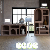 1. ecoe. Tori Clay Shelf RARE