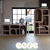 4. ecoe. Tori Swivel - Snow