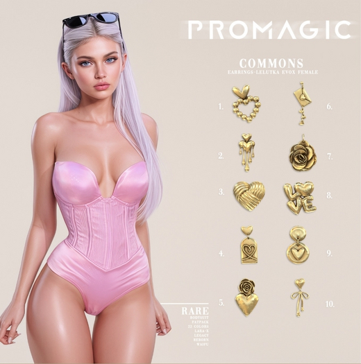 PROMAGIC Pratiksha Bodysuit-Fatpack - RARE