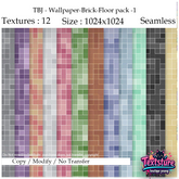TBJ - Wallpaper-Brick-Floor pack -1