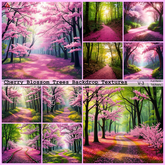 Cherry Blossom Background Textures