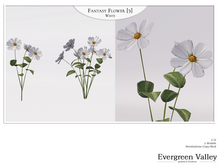 Fantasy Flower [3] White