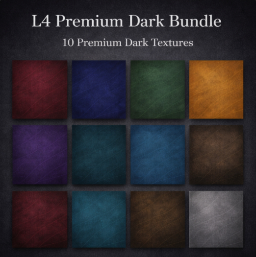 L4 Premium Dark Bundle – 10 Luxury Dark Textures