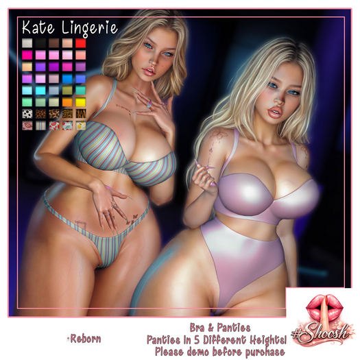 #SHOOSH - Kate Lingerie [REBORN]