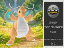 {DE} Dragonite - 3D Mesh