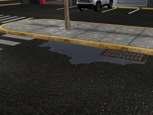 Real Puddle - 5 models of Reflective Puddles