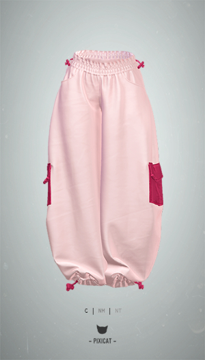 -Pixicat- Reese Pants (Pink)