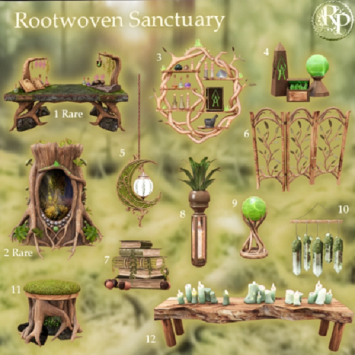 4 (RP) Rootwoven Table Elements