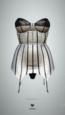 -Pixicat- Marlene Corset (SequinSilver)