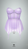-Pixicat- Marlene Corset (Lilac)