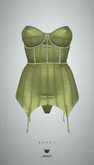 -Pixicat- Marlene Corset (Green)