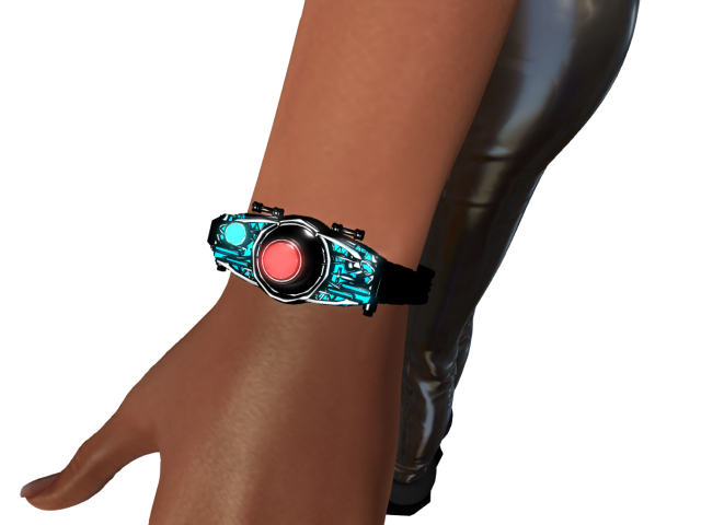 Cyberpunk 2 Buttons bracelet