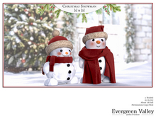 Christmas Snowman [1] & [2]