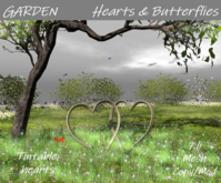 GARDEN Hearts & Butterflies
