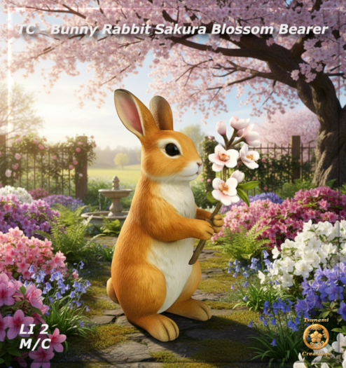 TC - Bunny Rabbit Sakura Blossom Bearer