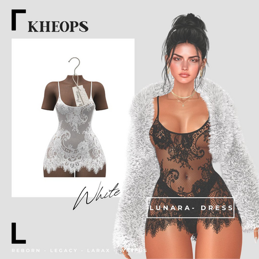 Kheops  /\ - LUNARA - DRESS - White