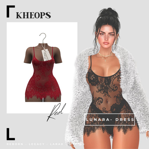 Kheops  /\ - LUNARA - DRESS - Red