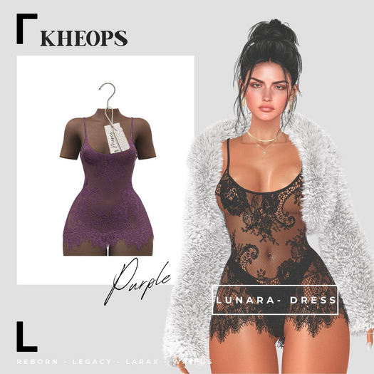 Kheops  /\ - LUNARA - DRESS - Purple