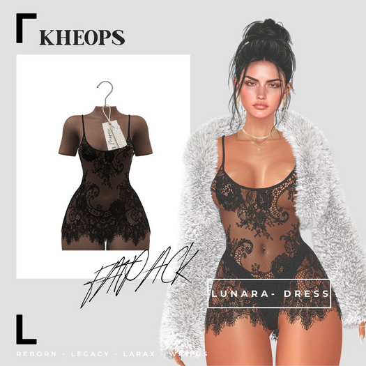Kheops  /\ - LUNARA - DRESS - FATPACK