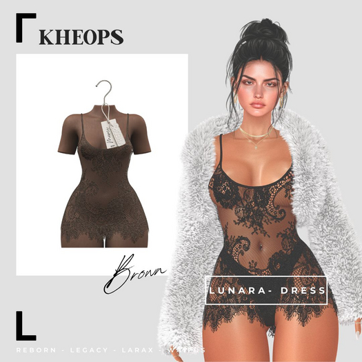 Kheops  /\ - LUNARA - DRESS - Brown
