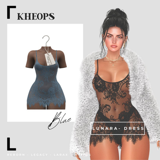 Kheops  /\ - LUNARA - DRESS - Blue
