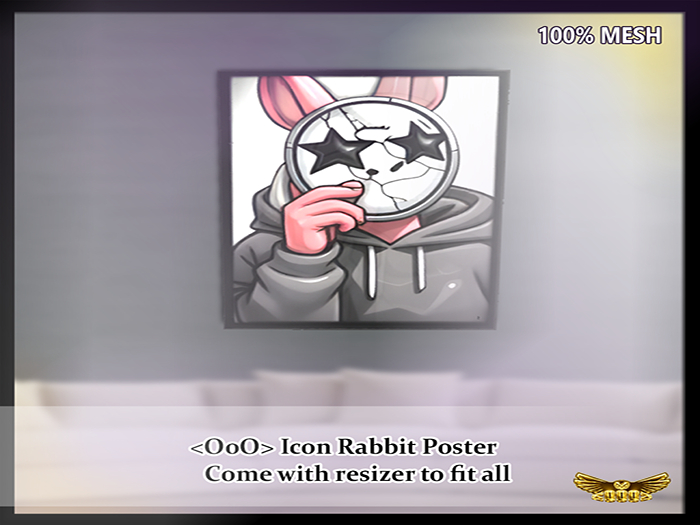 <OoO> Icon Rabbit Poster 