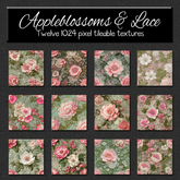 *Wallflowers* Appleblossoms & Lace