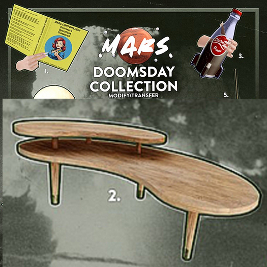 2. .Mars. - Doomsday Collection - Coffee Table