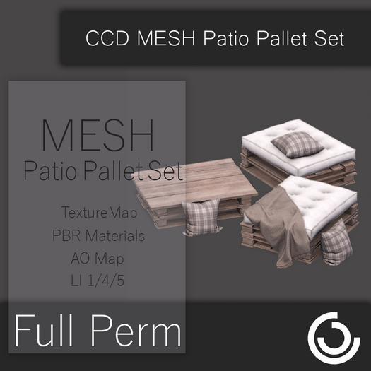 MESH Patio Pallet Set